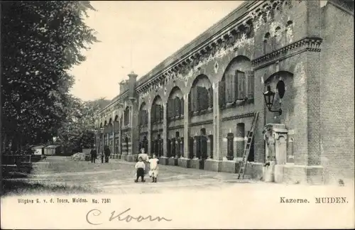 Ak Muiden Nordholland Niederlande, Kaserne