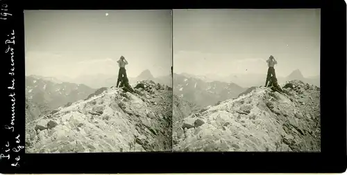 Stereo Foto Pyrénées Atlantiques, Pic de Ger