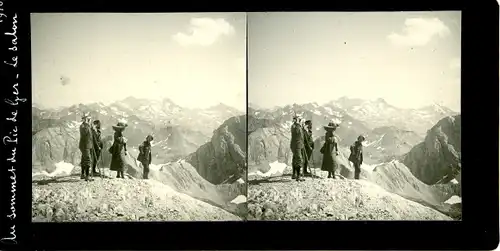 Stereo Foto Pyrénées Atlantiques, Pic de Ger