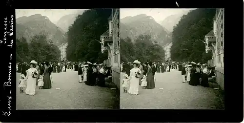 Stereo Foto Eaux Bonnes Pyrénées Atlantiques, Partie am Kasino