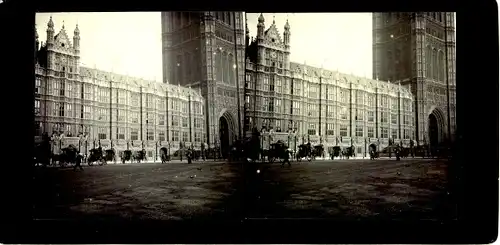 Stereo Foto London City, Palace of Westminster