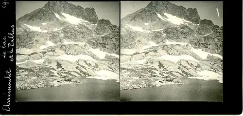 Stereo Foto Pyrénées Atlantiques, Lacs d'Arrémoulit, le Pallas