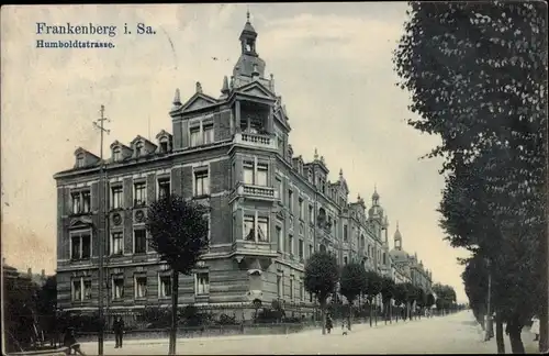 Ak Frankenberg an der Zschopau Sachsen, Humboldtstraße