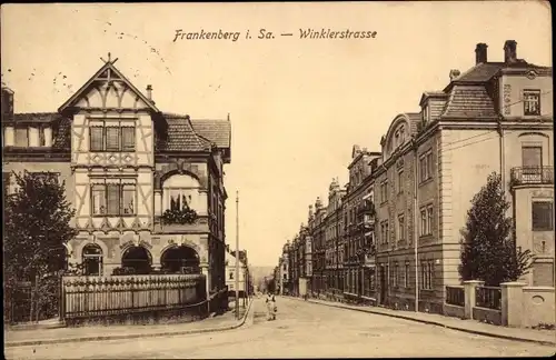Ak Frankenberg in Sachsen, Winklerstraße