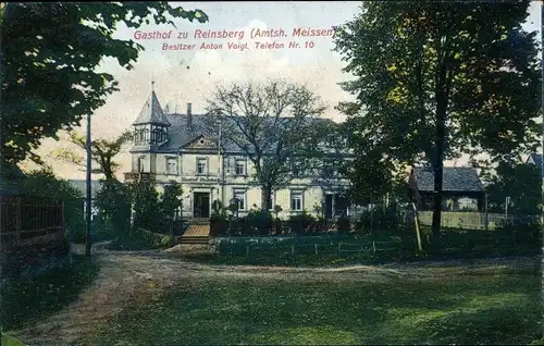 Ak Reinsberg in Sachsen, Gasthof