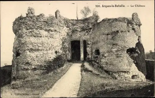 Ak Arques la Bataille Seine Maritime, Le Chateau