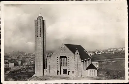 Ak Paris XIX. Buttes Chaumont, Votivkirche
