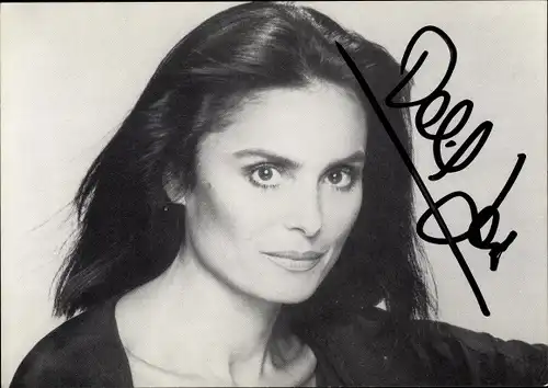 Autogrammkarte Sängerin Daliah Lavi, Portrait, Autogramm