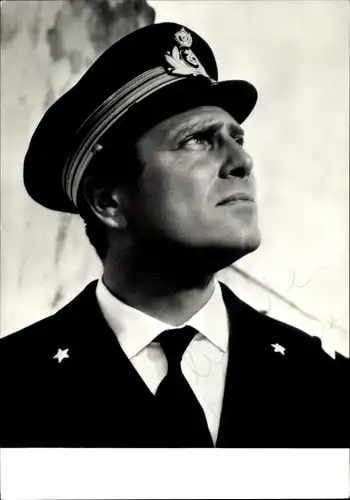 Ak Schauspieler Raf Vallone, Portrait, Autogramm