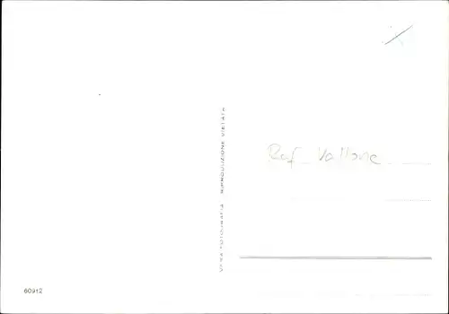 Ak Schauspieler Raf Vallone, Portrait, Autogramm