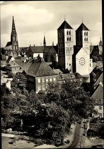 Ak Münster in Westfalen, Dom, Lambertikirche