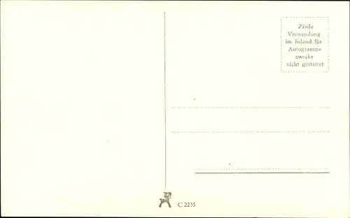 Ak Schauspielerin Elfriede Datzig, Portrait