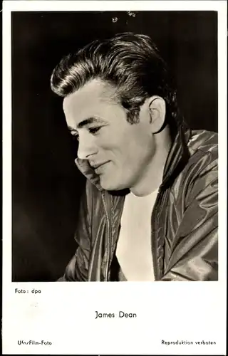 Ak Schauspieler James Dean, Portrait