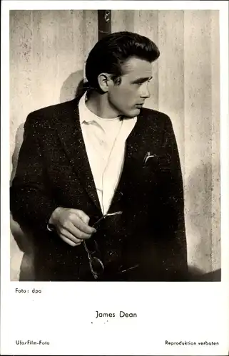 Ak Schauspieler James Dean, Portrait
