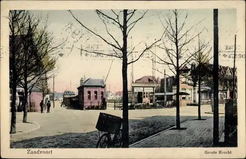 Ak Zandvoort Nordholland Niederlande, Groote Krocht