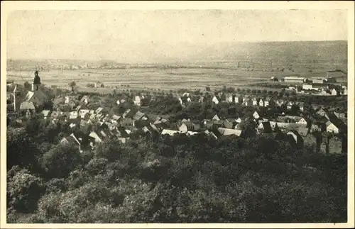 Ak Metternich Koblenz am Rhein, Totalansicht