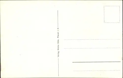 Ak Plauen im Vogtland, Altmarkt und Rathaus um 1870