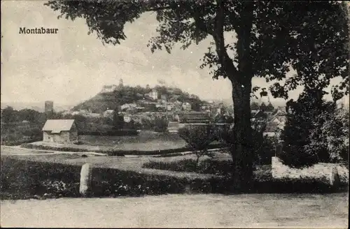 Ak Montabaur im Westerwald, Gesamtansicht