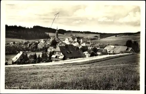 Ak Schönwald im Schwarzwald, Panorama