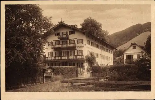 Ak Tegernsee in Oberbayern, Hotel Villa Niggl