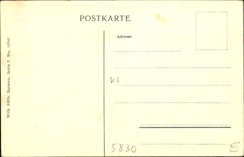 Ak Langenberg Velbert im Rheinland, Altbergische Innenkunst, Truhe, Geheimrat Contze