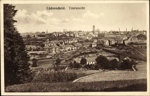 Ak Lüdenscheid im Märkischen Kreis, Totalansicht