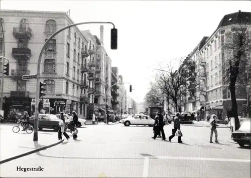 Ak Hamburg Nord Eppendorf, Hegestraße