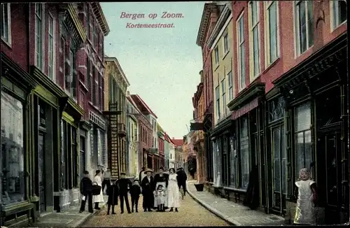 Ak Bergen op Zoom Nordbrabant Niederlande, Kortemeestraat