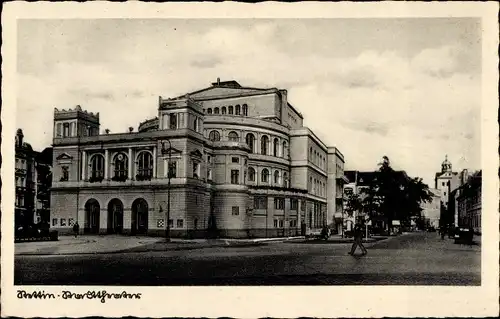 Ak Szczecin Stettin Pommern, Theater