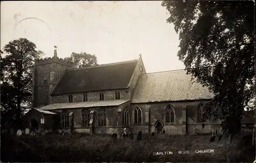 Ak Nottinghamshire England, Carlton Rode Church