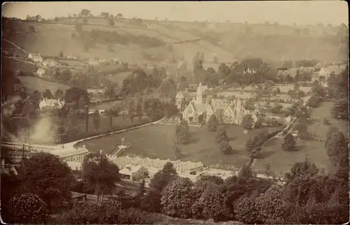 Foto Ak Minchinhampton Gloucestershire, Gesamtansicht