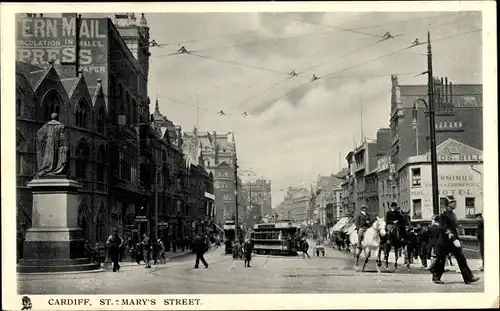 Ak Cardiff Wales, St. Mary's Street