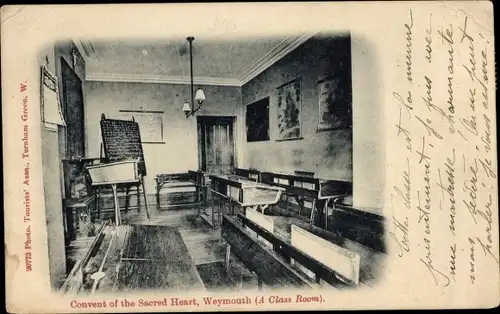 Ak Weymouth Südwestengland, Kloster des Zweiten Herzens