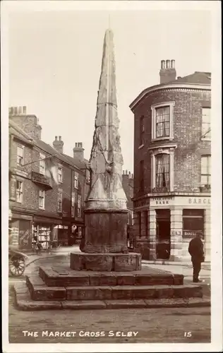 Ak Selby North Yorkshire, Market Cross