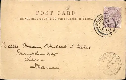 Ak Warwick Warwickshire England, Guy's Cliffe Mill