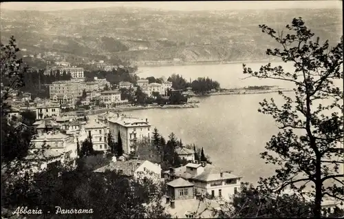 Ak Opatija Abbazia Kroatien, Panorama