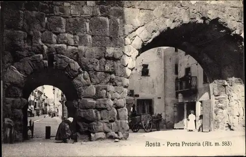 Ak Aosta Aostatal, Porta Pretoria