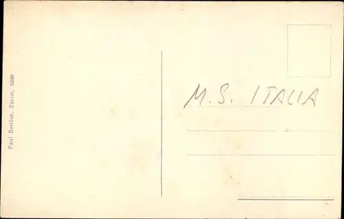 Ak Gandria Lago di Lugano Tessin Schweiz, MS Ialia, Monte S. Salvatore