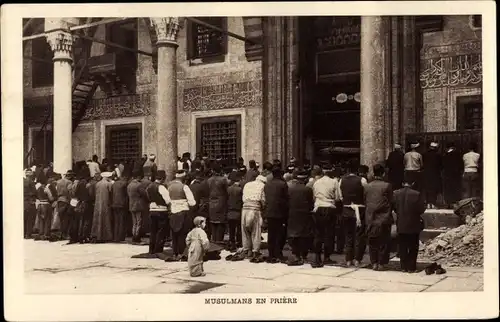 Ak Türkei, Muslime im Gebet