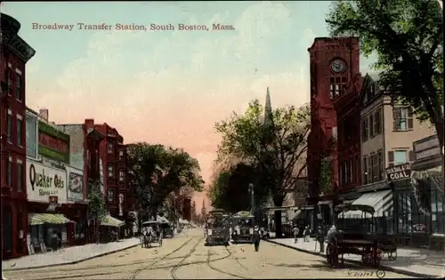 Ak Boston Massachusetts USA, Broadway Transfer Station