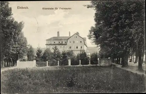 Ak Einbeck in Niedersachsen, Altersheim für Freimaurer