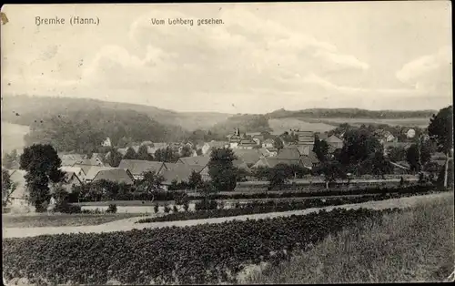 Ak Bremke Gleichen Landkreis Göttingen, Blick vom Lohberg