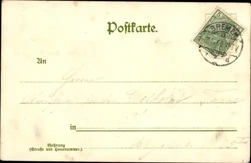 Litho Reklame Rademann's Kindermehl, Mädchen beim Tanz, Puppe, Blumenkranz