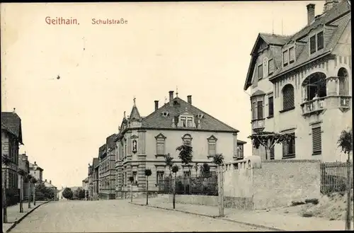 Ak Geithain in Sachsen, Schulstraße