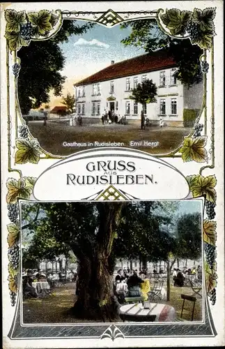 Ak Rudisleben Arnstadt Ilm Kreis in Thüringen, Gasthaus