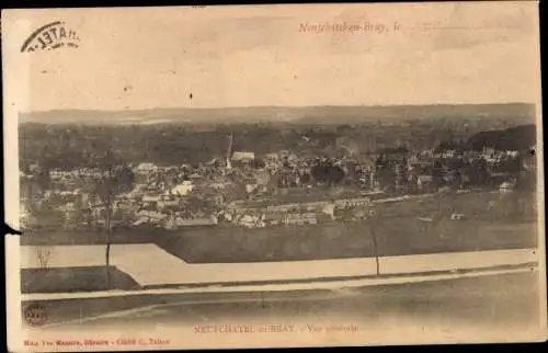 Ak Neufchâtel en Bray Seine Maritime, Gesamtansicht