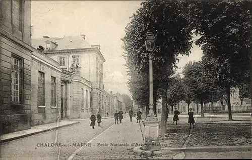 Ak Chalons sur Marne, Nationale Kunst- und Handwerksschule