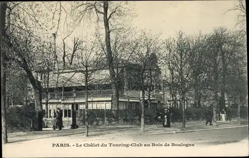 Ak Paris XVI, Bois de Boulogne, Le Chalet du Touring-Club