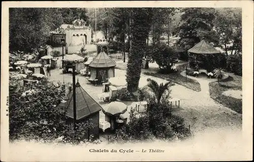 Ak Paris XVI, Chalets du Cycle, Le Theater