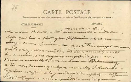 Ak Paris XVI Passy Auteuil, Berufsschule